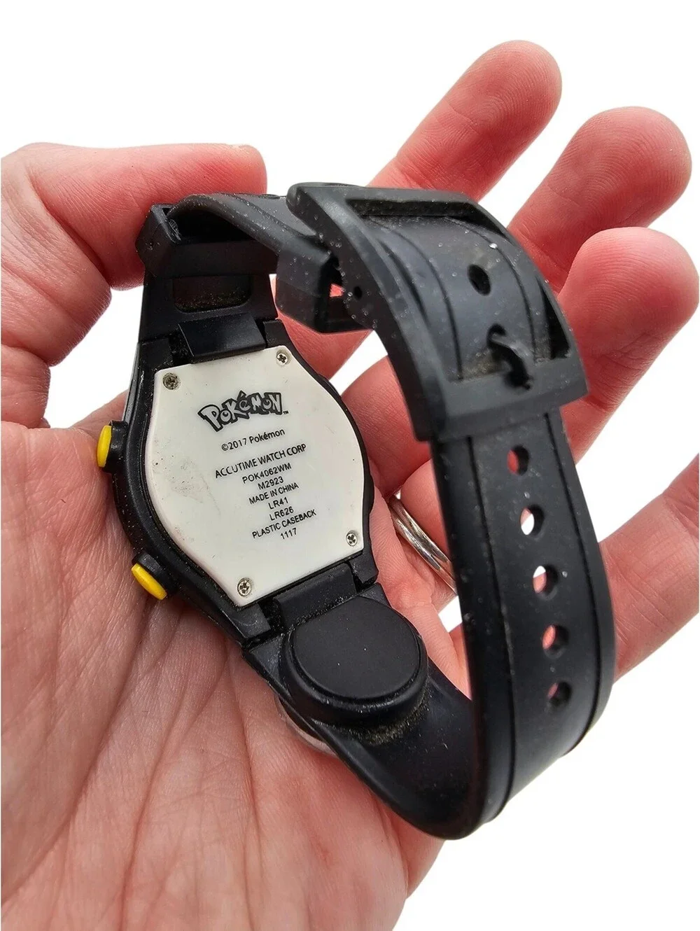 Pokemon Pikachu Accutime Digital Flashing Light Up Watch Kids